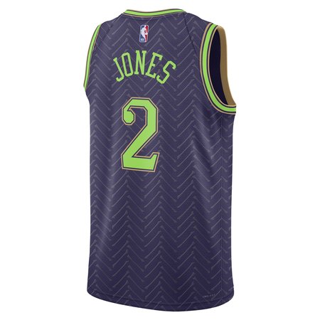 Unisex New Orleans Pelicans #2 Herbert Jones Purple 2024/25 Swingman City Edition Player Jersey