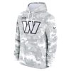 Men's Washington Commanders Arctic Camo 2024 Salute to Service Club Fleece Pullover Hoodie