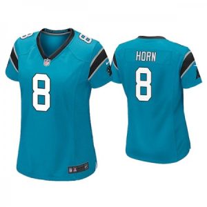 d2f6457733eac98dc320285e480969b0.jpeg Women's Carolina Panthers #8 Jaycee Horn Blue Vapor Untouchable Limited Stitched NFL Jersey(Run Small)