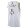 d4a92b7cbaf91ee26826254266394de4.webp Unisex Chicago Bulls #8 Zach LaVine White 2024/25 Swingman City Edition Player Jersey