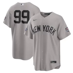 Men's New York Yankees #99 Aaron Judge Nike Gray 2026 All-Star Game Replica Jersey