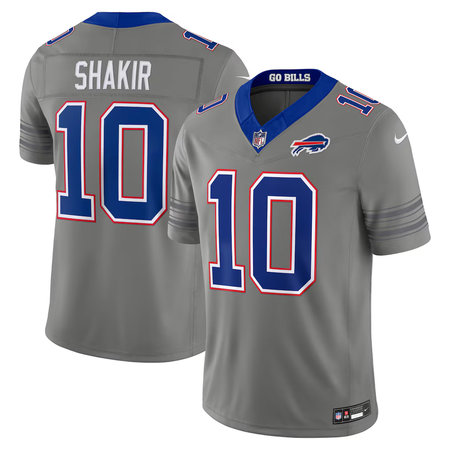 d70a37bb181d0a755934a0aea78cadf6.jpeg Men's Buffalo Bills #10 Khalil Shakir Nike Gray Nickel City Vapor F.U.S.E. Limited Jersey