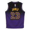 d7f3fbeaee132342556e5182d94fd35f.jpeg Toddler Los Angeles Lakers #23 LeBron James Purple 2024/25 Swingman City Edition Player Jersey