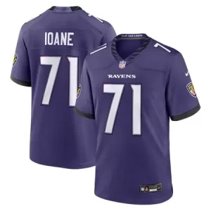 d86edf96838833b920236fa67b7d8886.webp Men's Baltimore Ravens #71 Olaivavega Ioane Purple 2026 NFL Draft Game Jersey