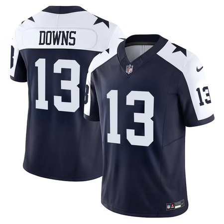 Men's Dallas Cowboys #13 Caleb Downs Navy 2026 NFL Draft Vapor F.U.S.E. Limited Jersey 4UIT