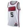 Unisex Houston Rockets #5 Fred VanVleet White 2024/25 City Edition Swingman Player Jersey