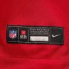 Men's Kansas City Chiefs #95 Chris Jones Red Super Bowl LIX Game Jersey