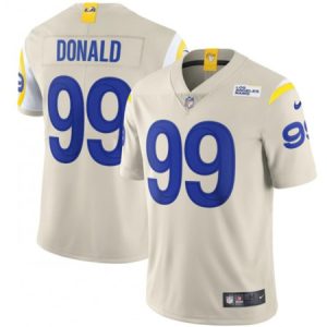 e1011282de63349523884f937543e22c.jpeg Men's Los Angeles Rams #99 Aaron Donald 2020 Bone Vapor Limited Stitched Jersey