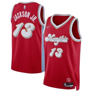 Unisex Memphis Grizzlies #13 Jaren Jackson Jr. Red 2024/25 Swingman City Edition Player Jersey