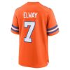 e1eec452bc05cd0132846eae73515bee.jpeg Men's Denver Broncos John Elway Orange Mile High Collection 1977 Throwback Retired Player Game Jersey
