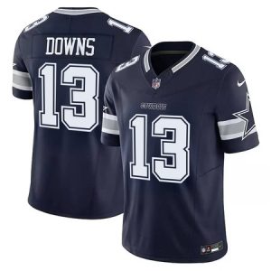 Men's Dallas Cowboys #13 Caleb Downs Navy 2026 NFL Draft Vapor F.U.S.E. Limited Jersey