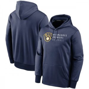 Men's Milwaukee Brewers Navy Hoodie HOS6