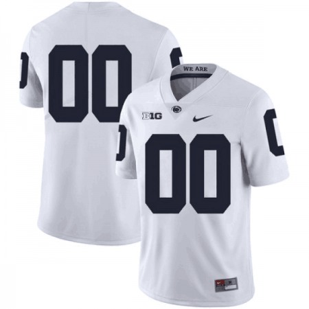 e933cad7476f0e6df8105a6cffba666e.jpeg Men's Penn State Nittany Lions Active Player Custom White Stitched Jersey