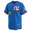 Men's National League #17 Shohei Ohtani  Blue 2025 All-Star Edition Limited Player Jersey