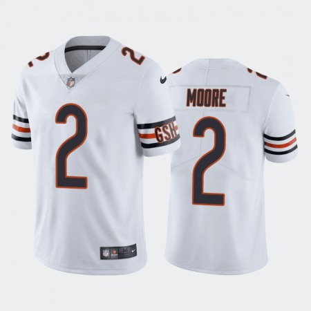 ef1e473e4080f989af34e240a9034a60.jpeg Men's Chicago Bears #2 D.J. Moore White Vapor Untouchable Stitched Football Jersey