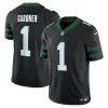 Men's New York Jets Ahmad Sauce Gardner Legacy Black Alternate Vapor F.U.S.E. Limited Jersey