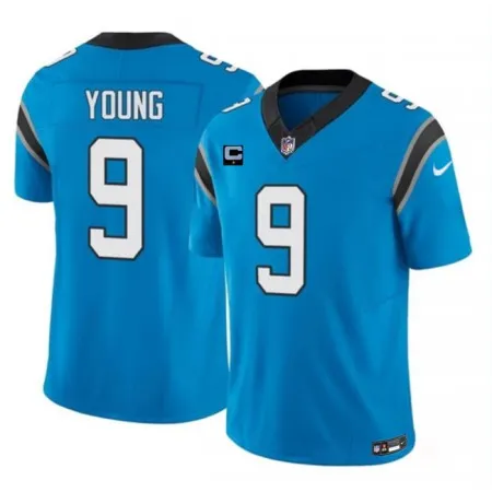 f26f4f269b5af85f112392de3f1a96e4.webp Men's Carolina Panthers #9 Bryce Young Blue 2023 F.U.S.E. With 1-Star C Patch Vapor Untouchable Stitched Football Jersey