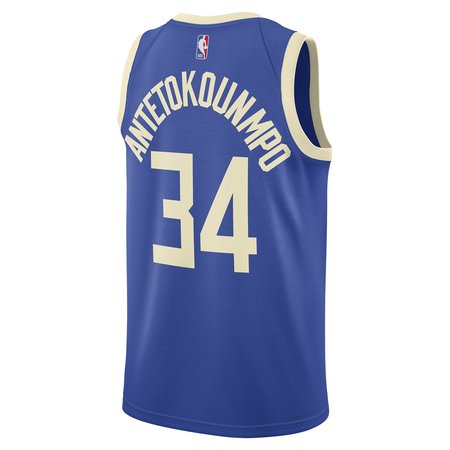 f83e00199e8561be2912d692bb23e162.jpeg Unisex Milwaukee Bucks Giannis Antetokounmpo Royal 2024/25 Swingman Player Jersey - City Edition