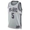 Unisex Orlando Magic Paolo Banchero Silver 2024/25 Swingman Player Jersey - City Edition