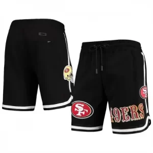 Men's San Francisco 49ers Black Shorts MS25