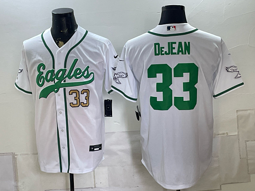 yp252437895-013 Men's Philadelphia Eagles #33 Cooper DeJean Nike White 2026-27 City Connect Stadium Jersey PHI-CD02