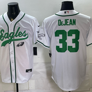 Men's Philadelphia Eagles #33 Cooper DeJean Nike White 2026-27 City Connect Stadium Jersey PHI-CD06