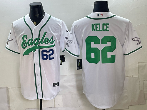 yp252437895-025 Men's Philadelphia Eagles #62 Jason Kelce Nike White 2026-27 City Connect Stadium Jersey PHI-JK02