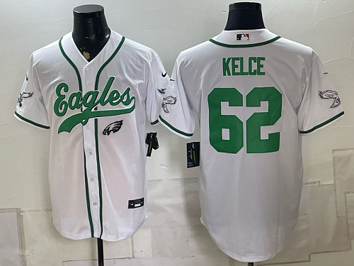 yp252437895-029 Men's Philadelphia Eagles #62 Jason Kelce Nike White 2026-27 City Connect Stadium Jersey PHI-JK06