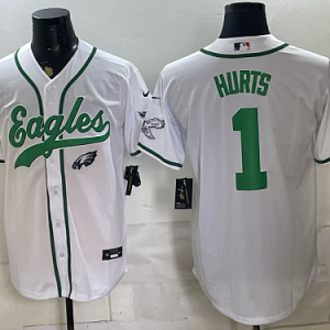 Men's Philadelphia Eagles #1 Jalen Hurts Nike White 2026-27 City Connect Stadium Jersey PHI-JH06