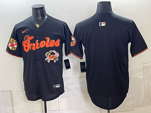 Men's Baltimore Orioles Nike Navy 2026-27 City Connect Stadium Jersey BAL02