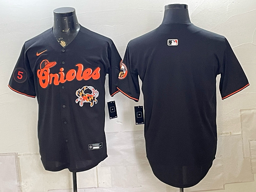 Men's Baltimore Orioles Nike Navy 2026-27 City Connect Stadium Jersey BAL03