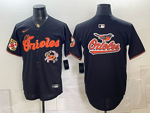 Men's Baltimore Orioles Nike Navy 2026-27 City Connect Stadium Jersey BAL07