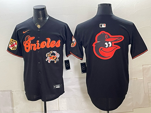 Men's Baltimore Orioles Nike Navy 2026-27 City Connect Stadium Jersey BAL09