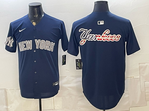 Men's New York Yankees Nike Navy 2026-27 City Connect Stadium Jersey NYY05