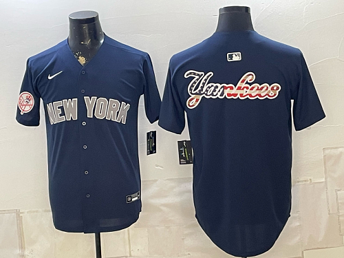 Men's New York Yankees Nike Navy 2026-27 City Connect Stadium Jersey NYY06