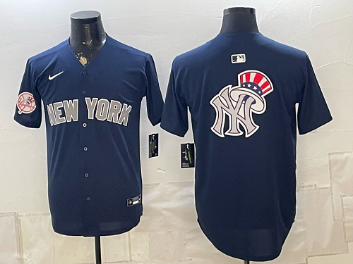 Men's New York Yankees Nike Navy 2026-27 City Connect Stadium Jersey NYY09