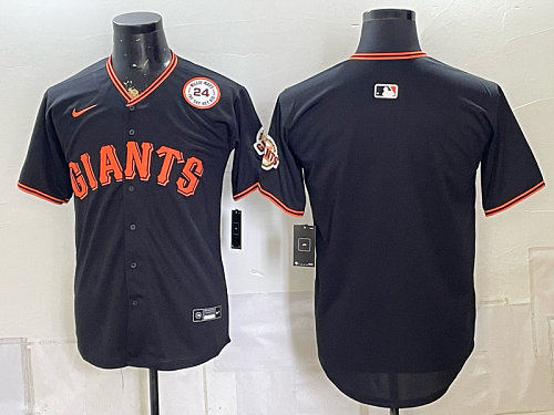 Men's San Francisco Giants Nike Black 2026-27 City Connect Stadium Jersey SFG03