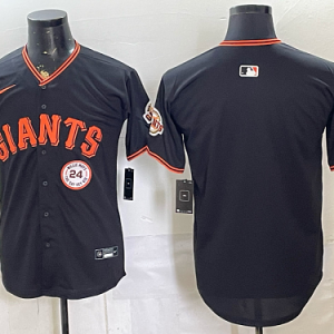 Men's San Francisco Giants Nike Black 2026-27 City Connect Stadium Jersey SFG04