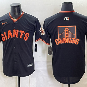 Men's San Francisco Giants Nike Black 2026-27 City Connect Stadium Jersey SFG05