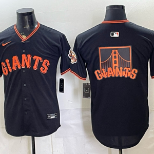 Men's San Francisco Giants Nike Black 2026-27 City Connect Stadium Jersey SFG06