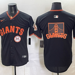 Men's San Francisco Giants Nike Black 2026-27 City Connect Stadium Jersey SFG08