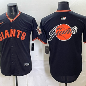 Men's San Francisco Giants Nike Black 2026-27 City Connect Stadium Jersey SFG09