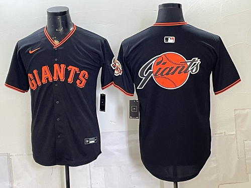 Men's San Francisco Giants Nike Black 2026-27 City Connect Stadium Jersey SFG09