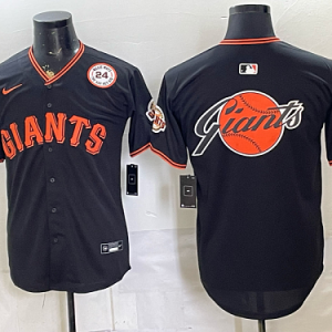 Men's San Francisco Giants Nike Black 2026-27 City Connect Stadium Jersey SFG11