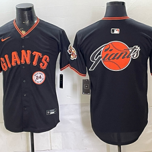 Men's San Francisco Giants Nike Black 2026-27 City Connect Stadium Jersey SFG12