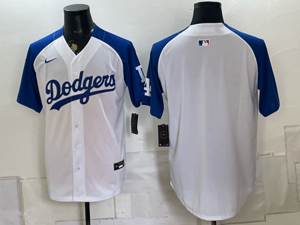 yp252804201-056 Men’s Los Angeles Dodgers Nike White and Blue 2026–27 Hello Kitty Baseball Jersey KKB056