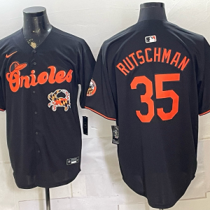 Men’s Baltimore Orioles Adley Rutschman #35 Nike Black 2026–27 Special Edition Baseball Jersey KKB057