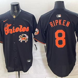 Men’s Baltimore Orioles Cal Ripken Jr. #8 Nike Black 2026–27 Special Edition Baseball Jersey KKB060