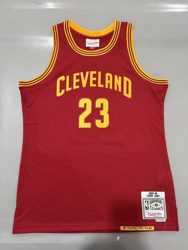 Cleveland Cavaliers Red Throwback Style