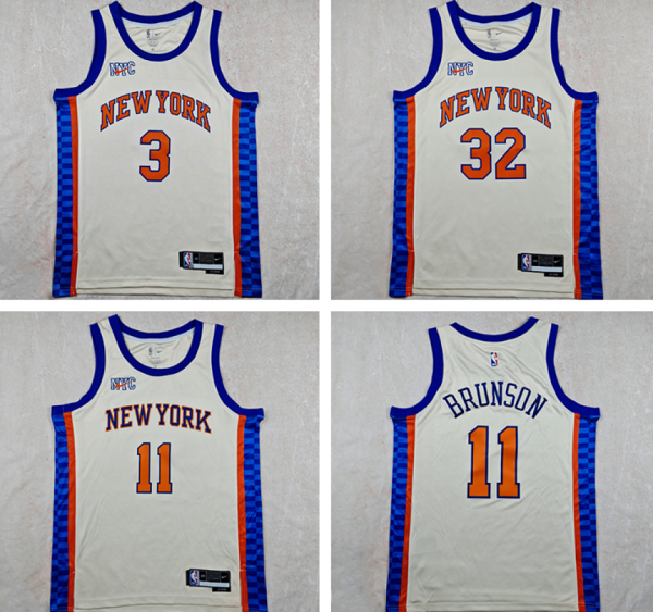 New York Knicks Cream City Edition Style